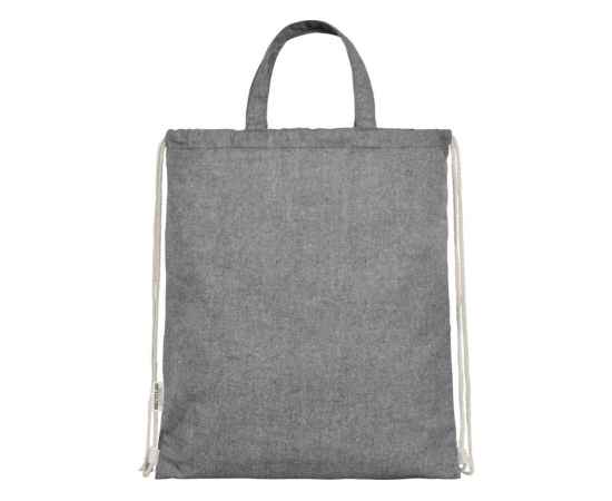 Рюкзак со шнурком Pheebs, 150 г/м2, 12070490, Цвет: черный, изображение 3