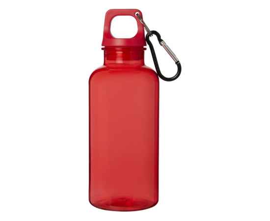 Бутылка для воды с карабином Oregon, 400 мл, 10077821, Цвет: красный, Объем: 400, изображение 2
