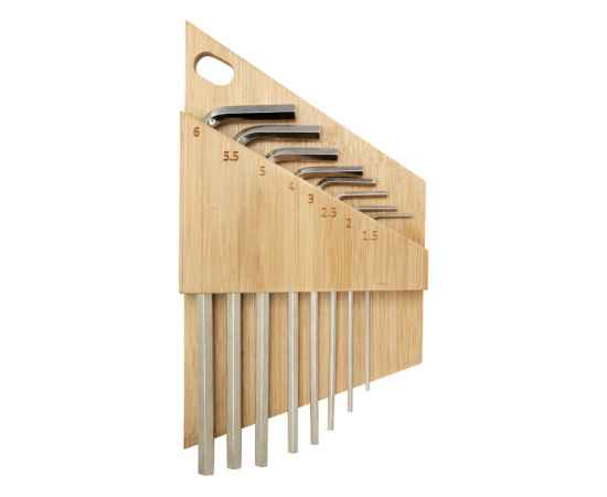Набор инструментов Allen с шестигранным ключом из бамбука, 10457606, изображение 2