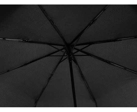 Зонт складной Britney с большим куполом, автомат, 920307p, Цвет: черный, изображение 4