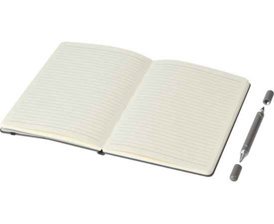 Подарочный набор Skribo с ручкой и блокнотом А5, 10787382, Цвет: серый, изображение 4