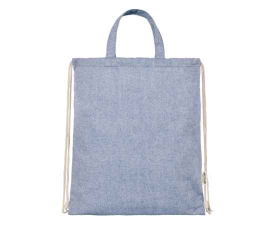 Рюкзак со шнурком Pheebs, 150 г/м2, 12070450, Цвет: светло-синий, изображение 2