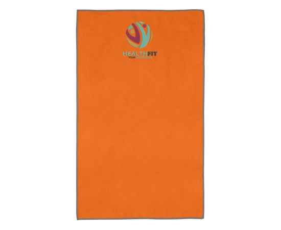 Сверхлегкое быстросохнущее полотенце Pieter 30x50см, S, 11332231, Цвет: оранжевый, изображение 6
