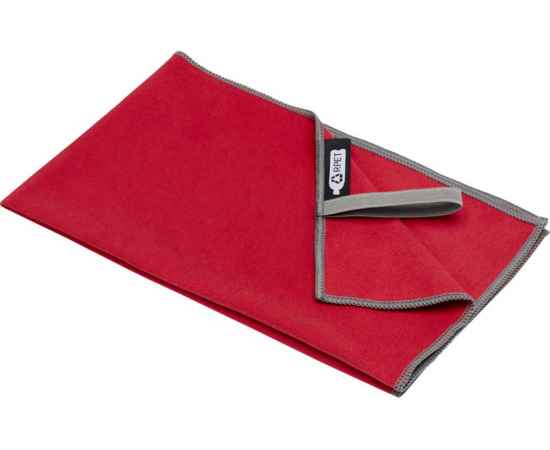 Сверхлегкое быстросохнущее полотенце Pieter 30x50см, S, 11332221, Цвет: красный, изображение 4