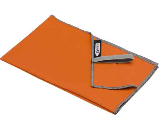 Сверхлегкое быстросохнущее полотенце Pieter 30x50см, S, 11332231, Цвет: оранжевый, изображение 4