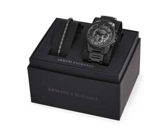 Подарочный набор: часы наручные мужские с браслетом, 78615, изображение 4