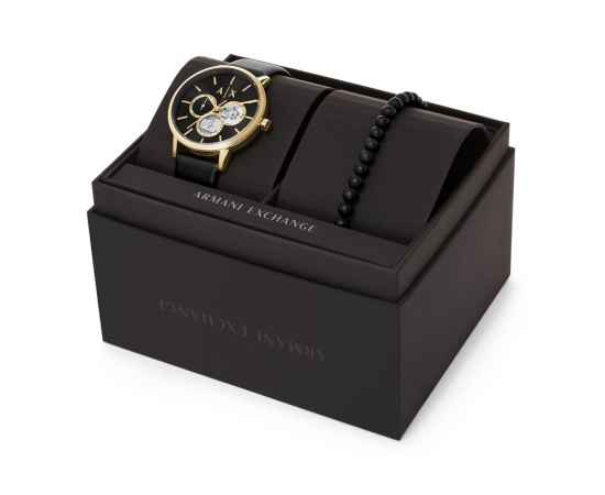 Подарочный набор: часы наручные мужские с браслетом, 78617, изображение 5
