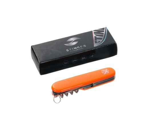 Нож перочинный, 90 мм, 11 функций, 441234, Цвет: оранжевый, изображение 9