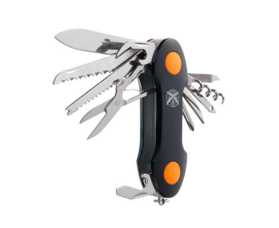 Нож перочинный, 96 мм, 15 функций, 441230, Цвет: черный,оранжевый, изображение 3