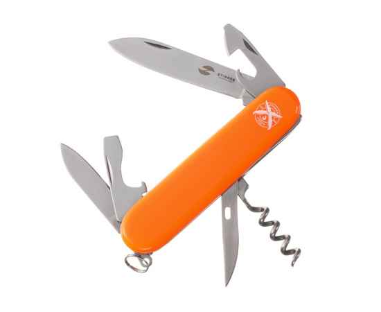 Нож перочинный, 90 мм, 11 функций, 441234, Цвет: оранжевый