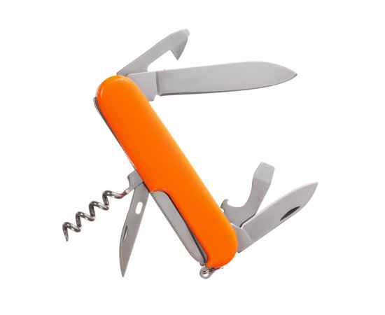 Нож перочинный, 90 мм, 11 функций, 441234, Цвет: оранжевый, изображение 4