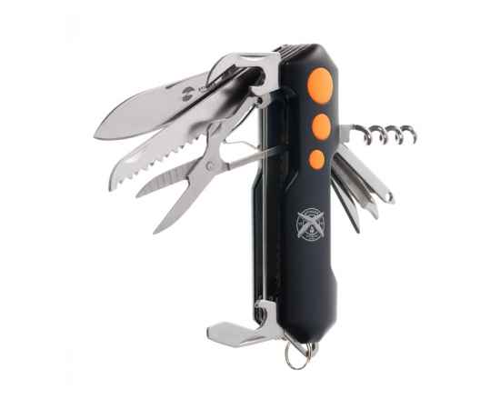 Нож перочинный, 96 мм, 15 функций, 441231, Цвет: черный,оранжевый, изображение 3