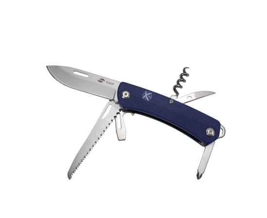 Нож перочинный, 103 мм, 10 функции, 441242, Цвет: синий, изображение 2