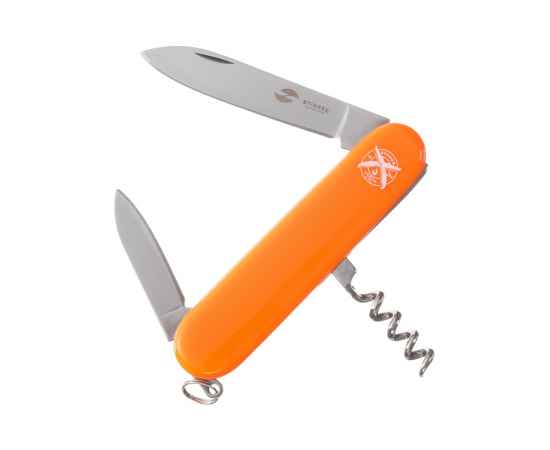 Нож перочинный, 90 мм, 4 функции, 441238, Цвет: оранжевый