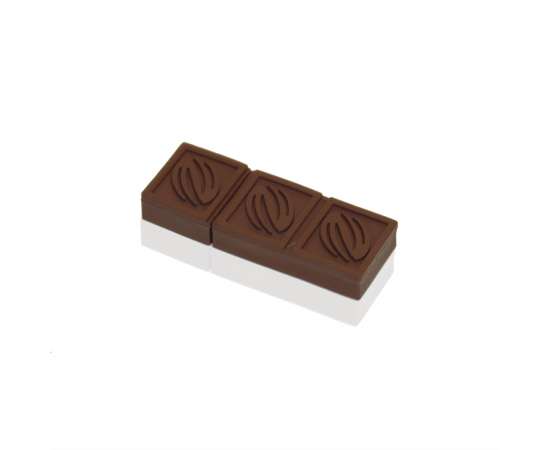 Флешка PVC057 'Шоколад' (цвет.) с чипом 64 гб