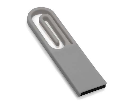 Флешка MN016 (серый) с чипом 64 гб, Размер: 53*12*2,5