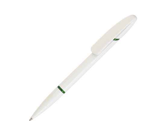 Ручка шариковая NOVA R, белый/темно-зеленый#, белый с зеленым, Цвет: белый с зеленым