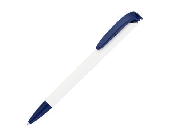 Ручка шариковая JONA, белый,синий, Цвет: белый,синий