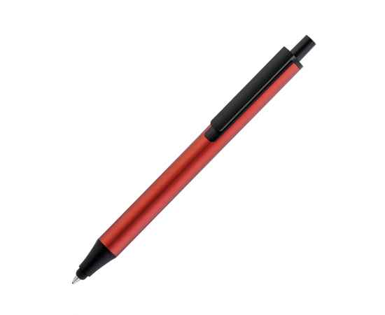 Ручка шариковая со стилусом FLUTE TOUCH, красный, Цвет: красный