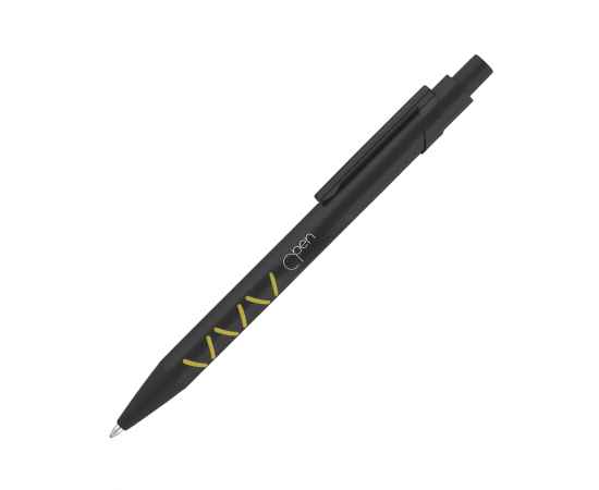 Ручка шариковая 'Will', черный с желтым, Цвет: черный с желтым