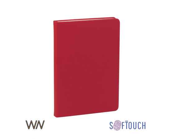 Ежедневник недатированный 'Милан', А5, покрытие soft touch, красный OG_3809-4, Цвет: красный