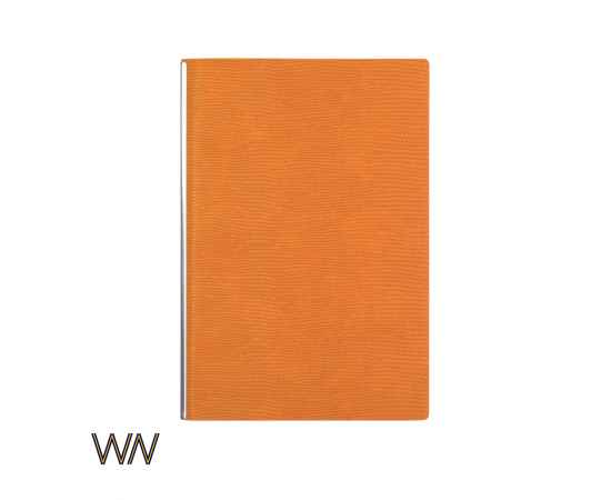 Блокнот 'Венеция', А5, гибкая обложка, оранжевый, Цвет: оранжевый