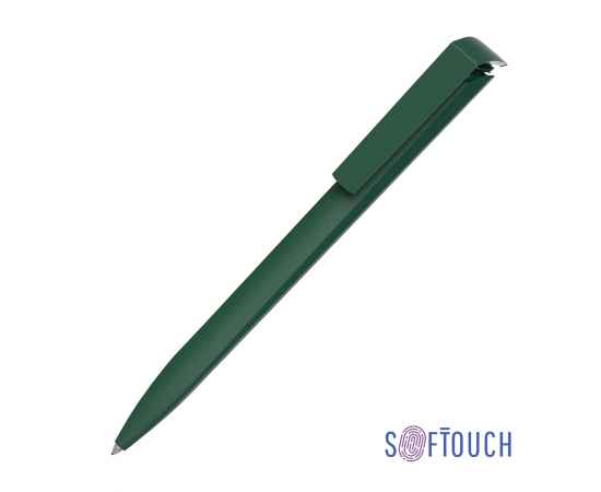 Ручка шариковая TRIAS SOFTTOUCH, темно-зеленый, Цвет: темно-зеленый
