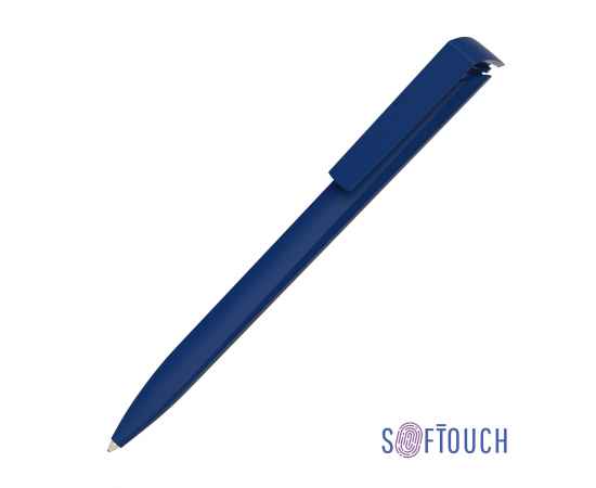 Ручка шариковая TRIAS SOFTTOUCH, темно-синий, Цвет: темно-синий
