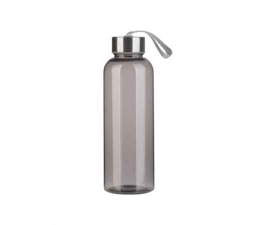 Бутылка для воды 'H2O' 500 мл, серый, Цвет: серый