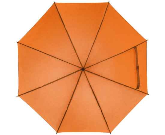 Зонт-трость Lido, оранжевый, Цвет: оранжевый, Размер: диаметр купола 104 см, изображение 2