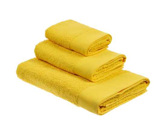 Полотенце Odelle, большое, желтое, Цвет: желтый, Размер: 70х140 см, изображение 5