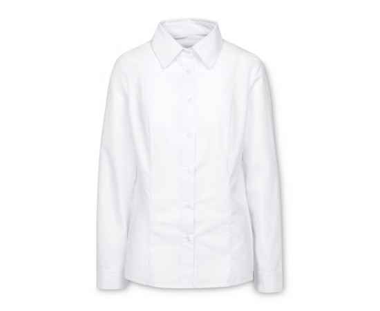 Рубашка женская с длинным рукавом Collar, белая , размер 42; 158-164, Цвет: белый, Размер: 42 / 158-164, изображение 2