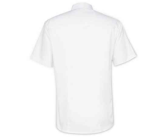 Рубашка мужская с коротким рукавом Collar, белая, размер 42; 176, Цвет: белый, Размер: 42 / 176, изображение 4