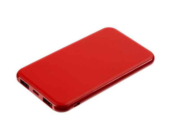 Aккумулятор Uniscend Half Day Type-C 5000 мAч, красный, Цвет: красный