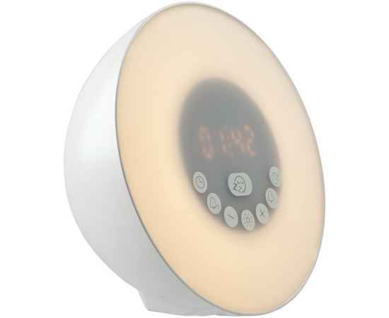 Лампа-колонка со световым будильником dreamTime, ver.2, белая, Цвет: белый