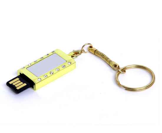 MiniDiamond.32 Гб.Золотой, Цвет: золотой, Интерфейс: USB 2.0, изображение 2