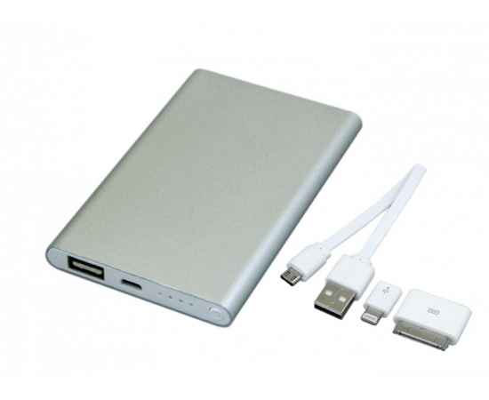 PBM01.4000MAH.Серебро, Цвет: серебро, Интерфейс: USB 2.0, изображение 2