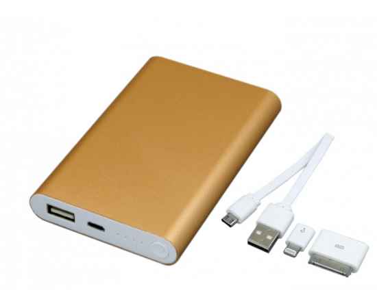 PBM02.8000MAH.Золотой, Цвет: золотой, Интерфейс: USB 2.0, изображение 2