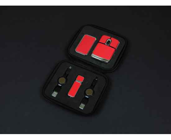USBSET.16 Гб.Красный, Цвет: красный, Интерфейс: USB 2.0, изображение 2