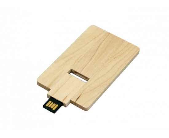 Wood-Card1.64 Гб.Белый, Цвет: белый, Интерфейс: USB 2.0, изображение 2
