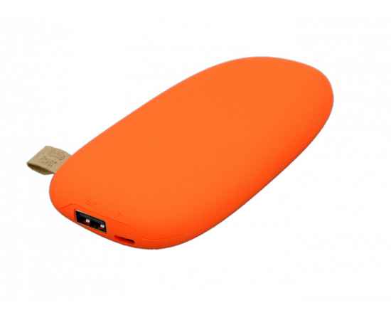 pb_stone_large.4400MAH.Оранжевый, Цвет: оранжевый, Интерфейс: USB 2.0, изображение 2