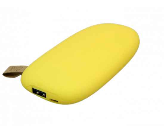 pb_stone_large.4400MAH.Желтый, Цвет: желтый, Интерфейс: USB 2.0, изображение 2