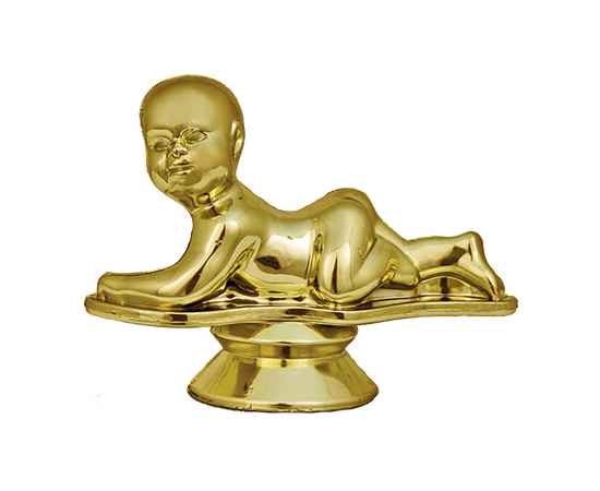 2351-100 Фигура Ребёнок, золото, Цвет: Золото, изображение 2