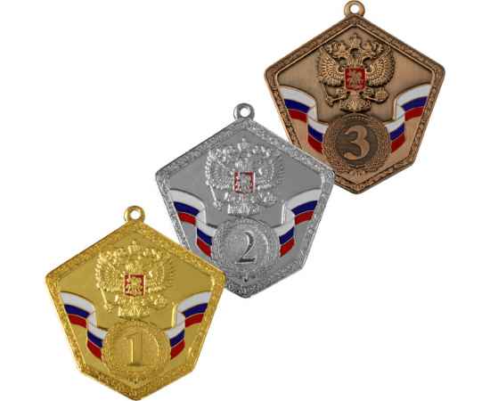 3640-050 Комплект медалей Синглинка (3 медали), изображение 2