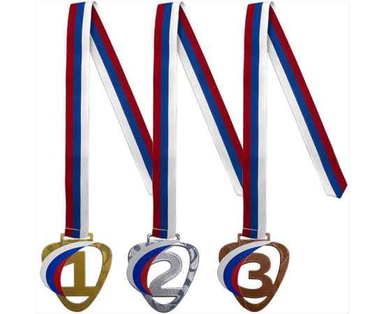 3654-132 Комплект медалей Зореслав 70мм (3 медали), изображение 3