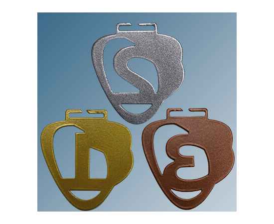 Комплект медалей Зореслав 1,2,3 место с цветными лентами, изображение 5