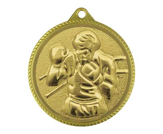 3997-002 Медаль бокс, золото, Цвет: Золото, изображение 2