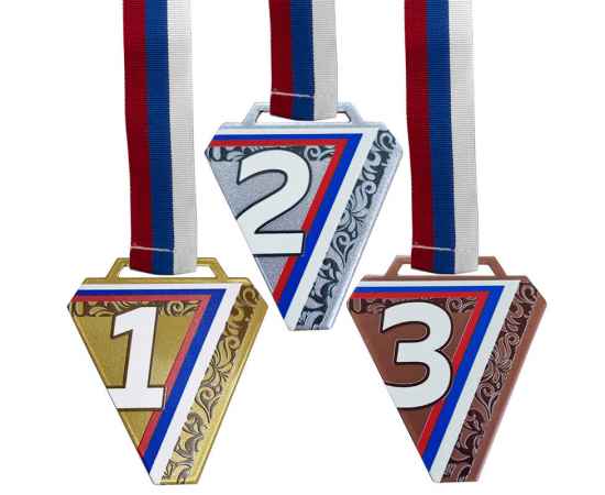 3663-000 Комплект медалей Мефодий 70мм (3 медали), изображение 2