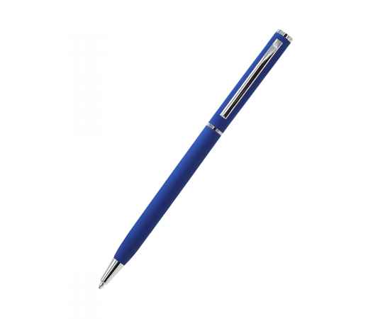 Ручка металлическая Tinny Soft софт-тач, тёмно-синяя, изображение 2