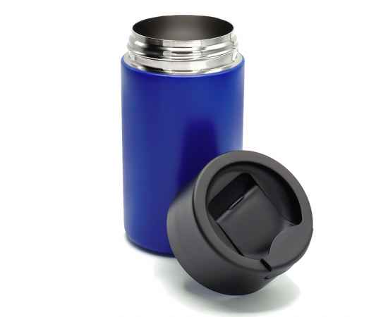 Вакуумная герметичная термокружка Kelly, синяя, изображение 3